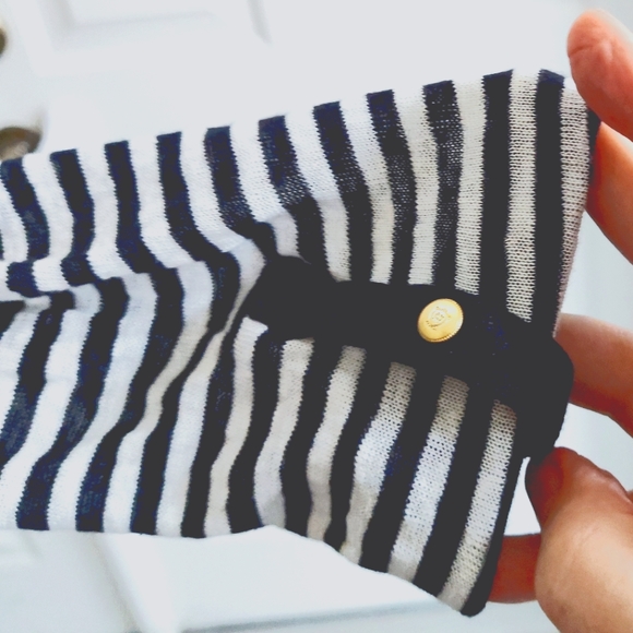 MASSIMO Dutti  tunic/sweater in midnight navy  with belt Size S - Picture 3 of 5